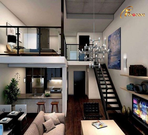 Top mẫu nhà cấp 4 có gác lửng đẹp, hiện đại, thiết kế mới nhất 2024 9 Nhà cấp 4 lên gác lửng