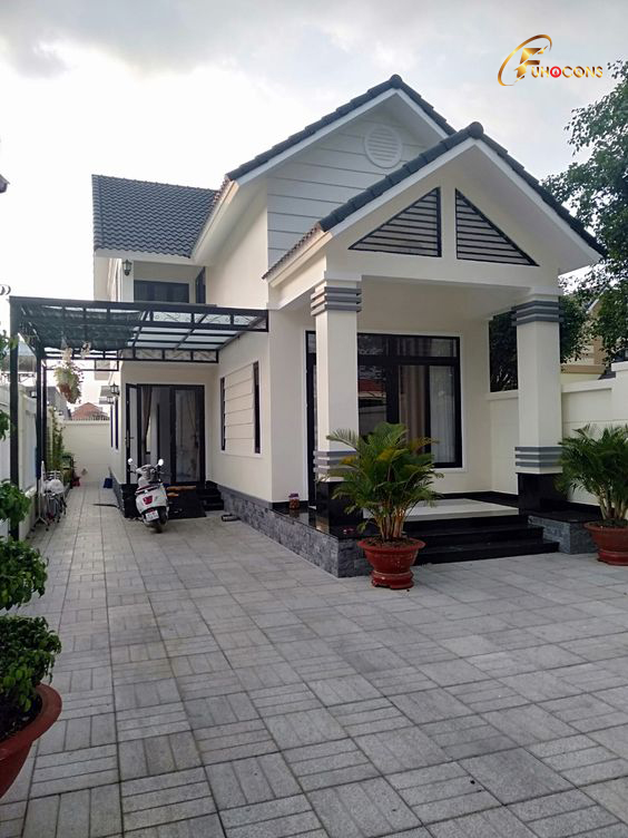 Top mẫu nhà cấp 4 có gác lửng đẹp, hiện đại, thiết kế mới nhất 2024 10 Nhà cấp 4 lên gác lửng